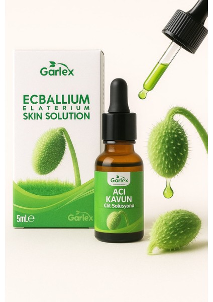 Acı Kavun Cilt Solüsyonu Damla (Ecballium Elaterium) (Eşek Hıyarı Cırtatan)