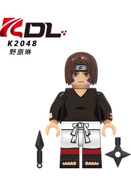 Naruto Yapı Taşları Minifigure Küçük Parçacık Takılabilir Bebek Oyuncak Çantası (Yurt Dışından)
