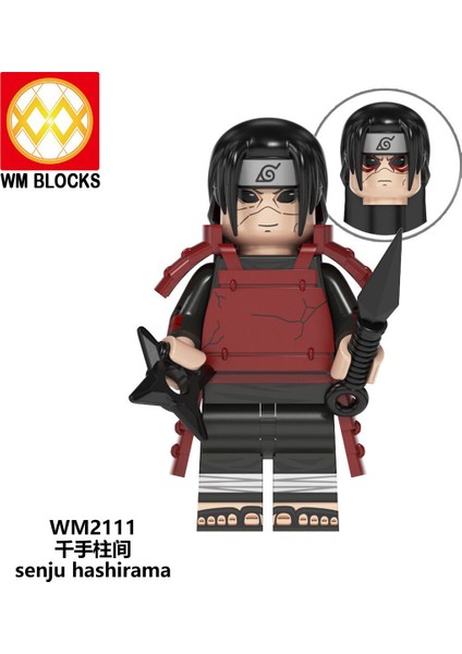 Naruto Yapı Taşları Minifigure Küçük Parçacık Takılabilir Bebek Oyuncak Çantası (Yurt Dışından)