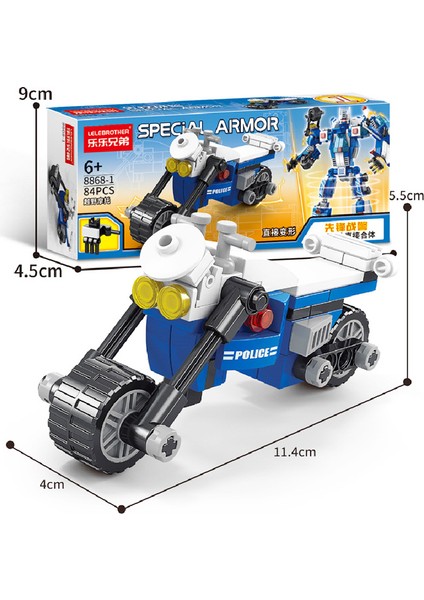 Mühendislik Yangın Söndürme Şehir Robot Araba Modeli Parçacık Yapı Taşları Çocuk Eğitici Montaj Oyuncakları (Yurt Dışından)