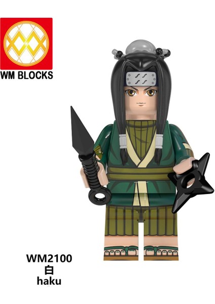 Naruto Yapı Taşları Minifigure Küçük Parçacık Takılabilir Bebek Oyuncak Çantası (Yurt Dışından)