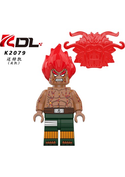 Naruto Yapı Taşları Minifigure Küçük Parçacık Takılabilir Bebek Oyuncak Çantası (Yurt Dışından)