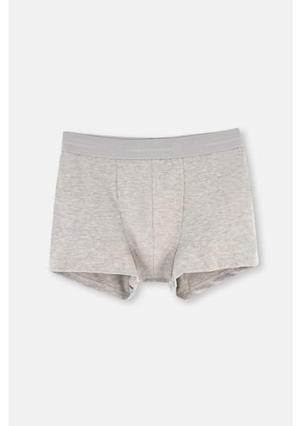 Lacivert Grimelanj Compact Düz 3'lü Boxer