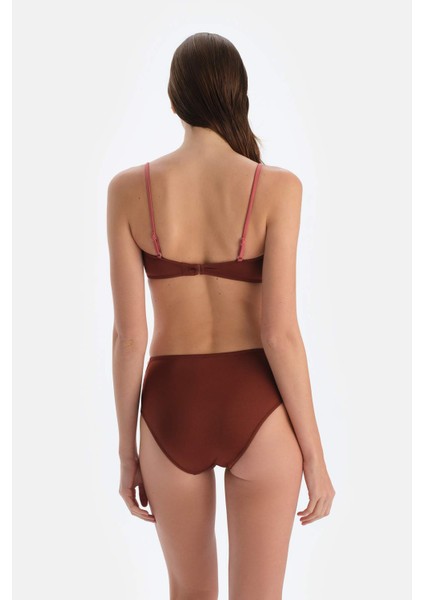 Kahverengi Straplez Bikini Üst fiyatları