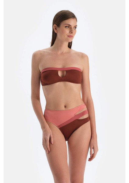 Kahverengi Straplez Bikini Üst indirimleri