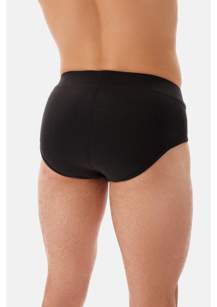 Siyah Dikiş Detaylı Kumaş Kaplama Lastikli Slip fiyatları