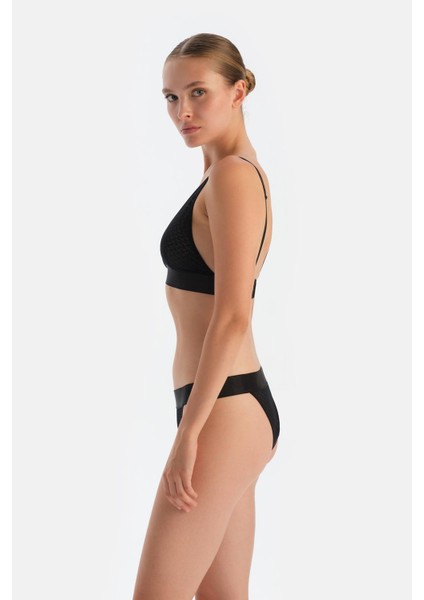 Siyah Premıum Dantelli ve Lastik Detaylı Bralet modelleri