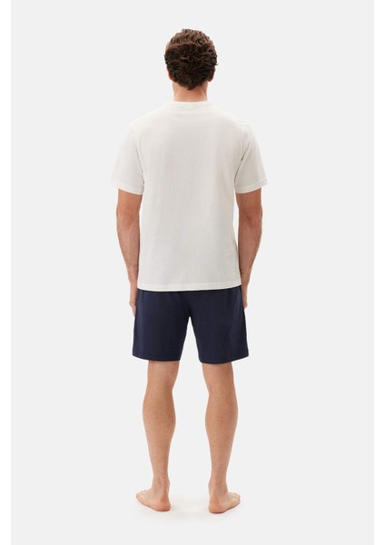 Lacivert-Mavi Örme Ikili Şort modelleri