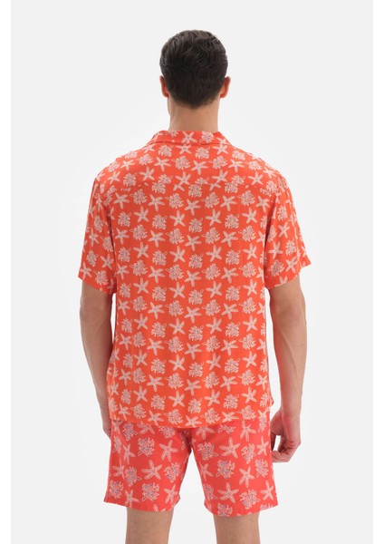 Somon Desenli Viskon Gömlek fiyatları