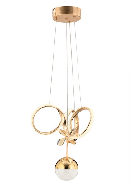 Istanbul Avize Gold Twins Beyaz Power Ledli Modern LED Avize fiyatları