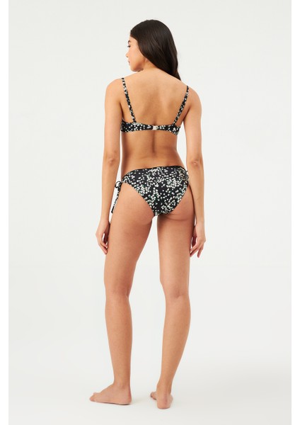 Siyah 1577ESMM Spagetti Bikini Alt fırsatları