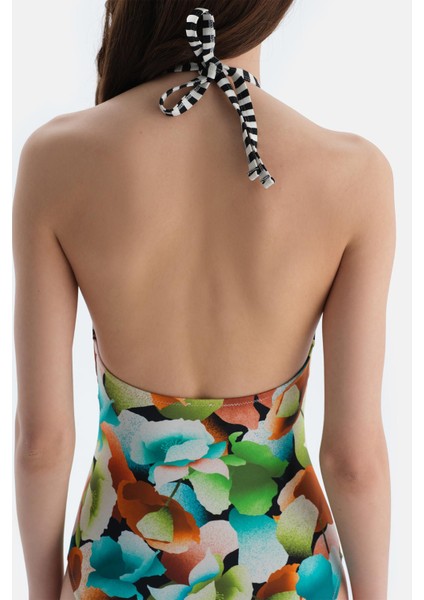 Multicolor Halter Yaka Mayo indirimleri