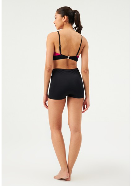 Fuşya 1095ESBK Yüzücü Bikini Tk.