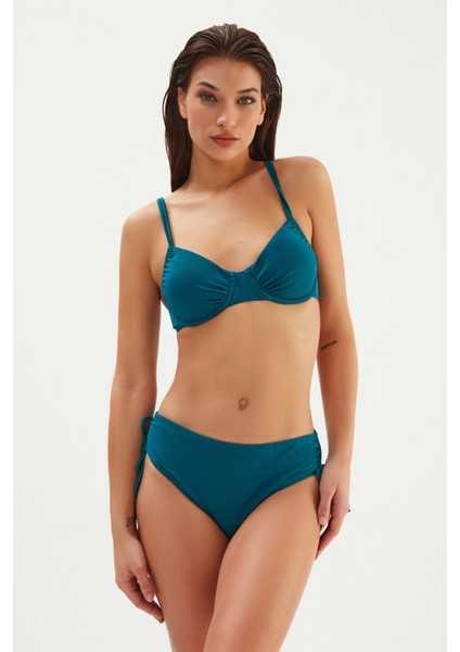 2509ESMM Toparlayıcı Balenli Bikini Üst
