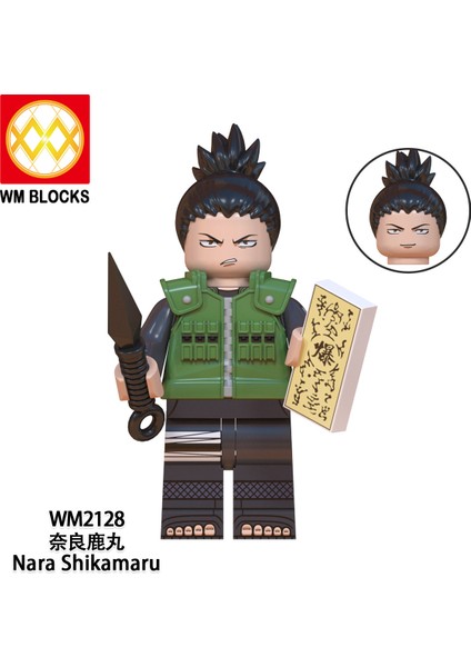 Naruto Yapı Taşları Minifigure Küçük Parçacık Takılabilir Bebek Oyuncak Çantası (Yurt Dışından)