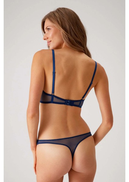 4841 Dantelli Dolgusuz Sütyen String Takım-Sax fiyatları