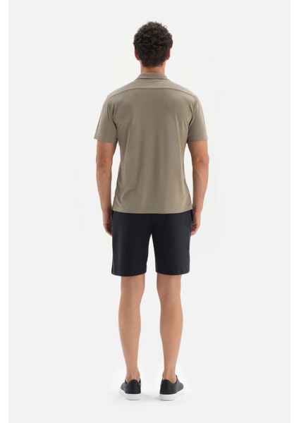 Haki Cupra Kısa Kol Modal Gömlek fiyatları