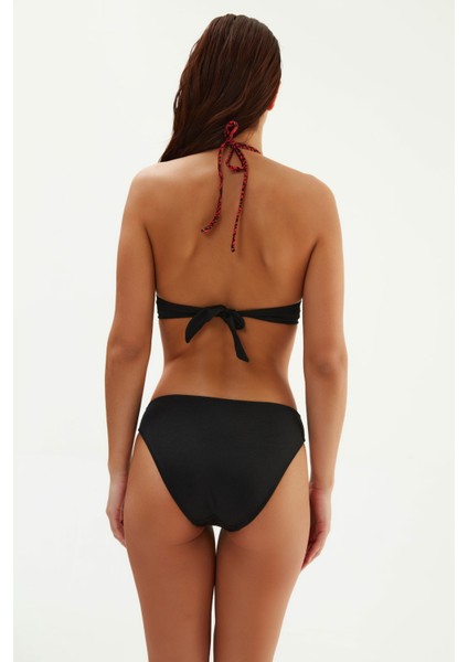 Kırmızı 2037ESBK Üçgen Bikini Tk.