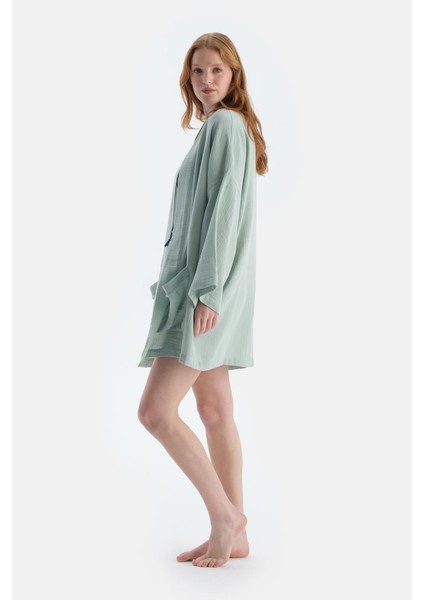 Mint Yeşili Kimono