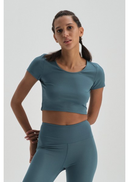 Yeşil Dagi Active Crop T-Shirt
