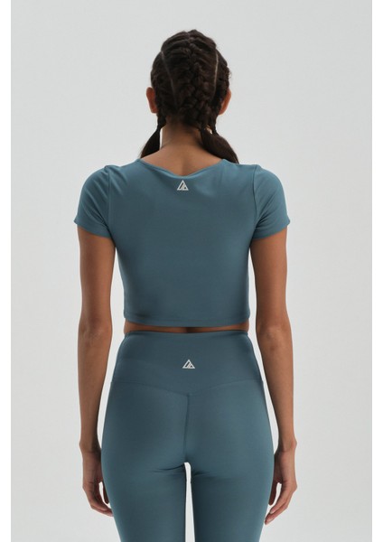 Yeşil Dagi Active Crop T-Shirt