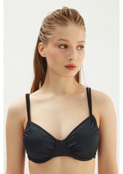 2509ESMM Toparlayıcı Balenli Bikini Üst
