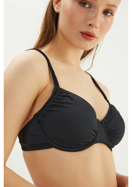 2509ESMM Toparlayıcı Balenli Bikini Üst