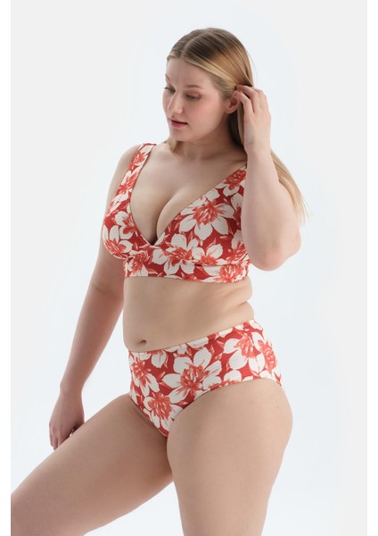 Multicolor Korseli Toparlayıcı Bikini Üst modelleri