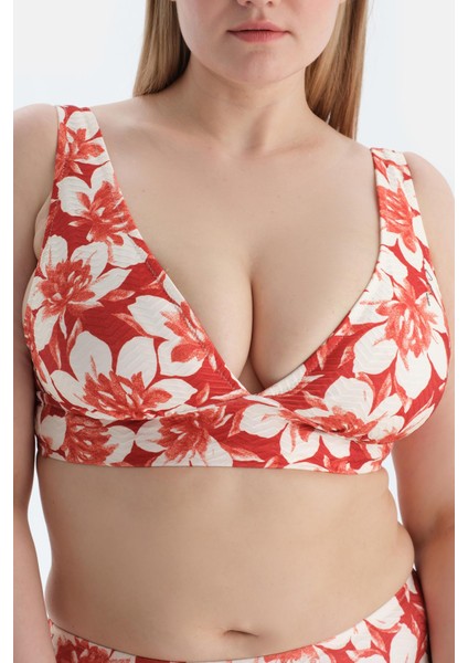 Multicolor Korseli Toparlayıcı Bikini Üst indirimleri