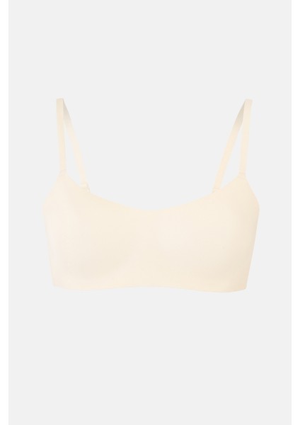 Ekru 1137KC Nıtsa Balensiz Dikişsiz Sütyen