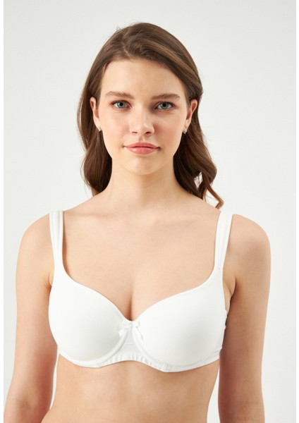 Ekru ERSK100 Lily Toparlayıcı Kulaklı Boş Cup Tek Sütyen