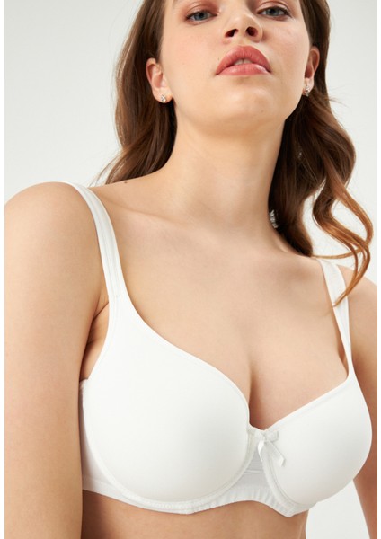 Ekru ERSK100 Lily Toparlayıcı Kulaklı Boş Cup Tek Sütyen modelleri