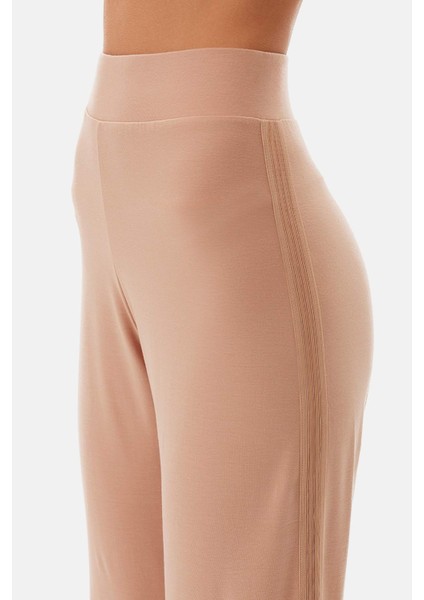 Açık Kahve Basic Pantolon Pijama Altı