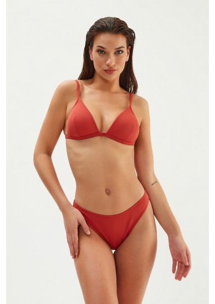 2501ESMM Kaplı Yarı Dolgulu Üçgen Bikini Üst