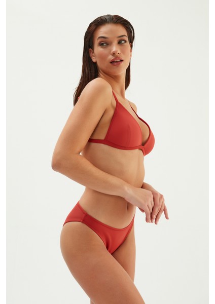 2501ESMM Kaplı Yarı Dolgulu Üçgen Bikini Üst