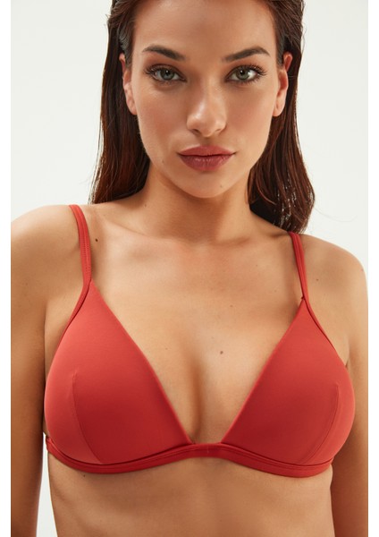 2501ESMM Kaplı Yarı Dolgulu Üçgen Bikini Üst