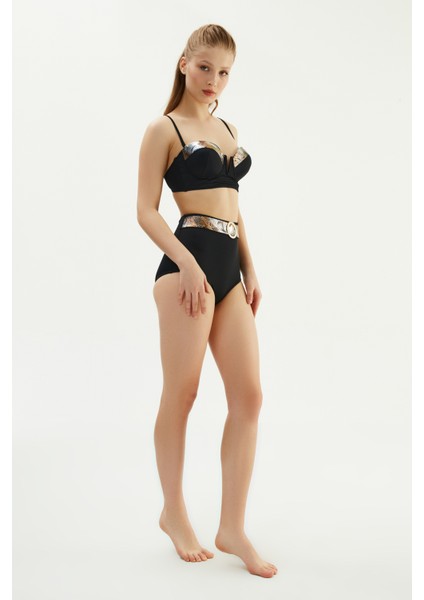 Siyah 2108ESBK Kaplı Bikini Tk modelleri