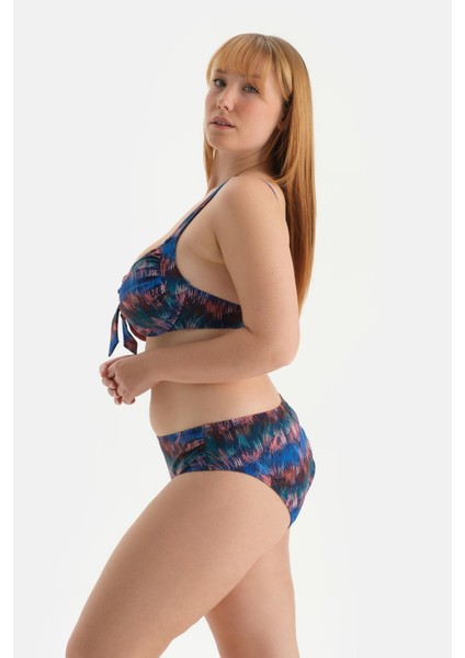 Pudra Korseli Toparlayıcı Bikini Üst modelleri