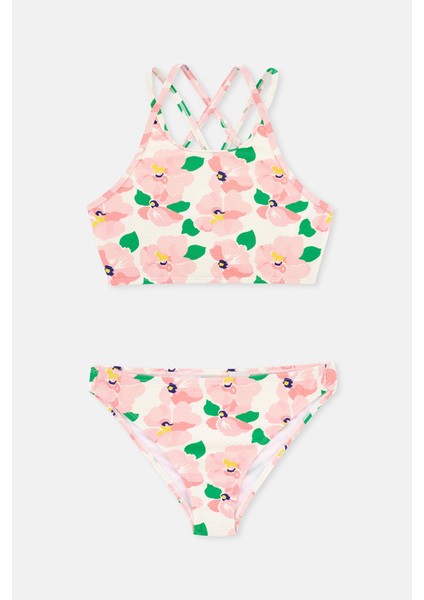 Pembe Halter Yaka Bikini Tk.