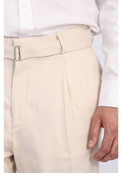 Tokalı Tek Pantolon Taş