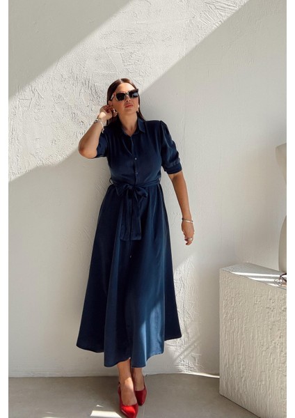 Lacivert Comfort Elbise fırsatları