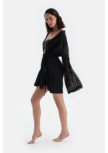 Siyah Kimono modelleri