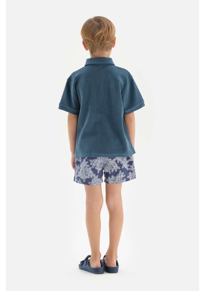 Indigo Erkek Çocuk Havlu Polo Yaka Tişört fiyatları