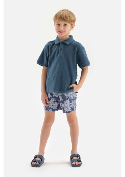 Indigo Erkek Çocuk Havlu Polo Yaka Tişört indirimleri