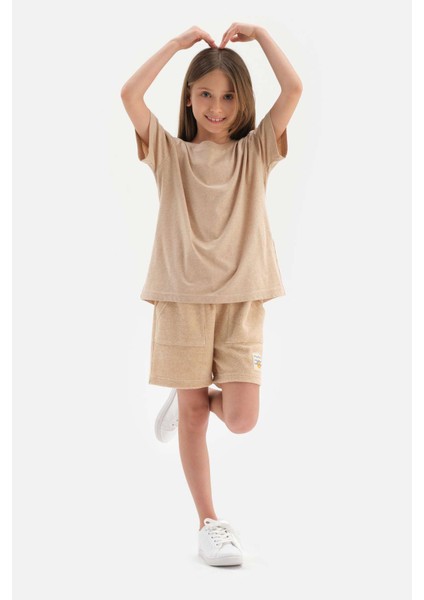 Kahverengi Doğal Renkli Unısex Havlu Şort fiyatları