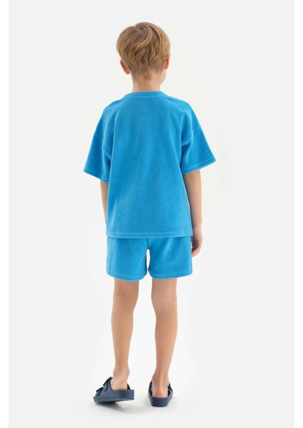 Mavi Erkek Çocuk Havlu Şort fiyatları