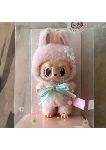 Yeni Labubu Keychain Bebek Labubu Keying Tavan Serisi Bebek Kolye Süs Noel Si Çocuk Toyscolor: C-1pcs (Yurt Dışından)