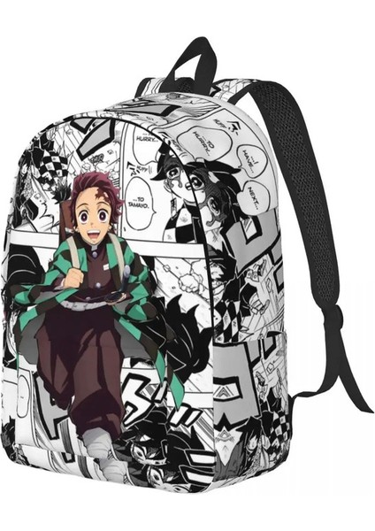 Zenitsu Demon Slayer Sırt Çantası Okul Öncesi Ilkokul Öğrenci Kitap Çanta Çantası Cep Renkli Gündüz Paketi: 7 (Yurt Dışından)