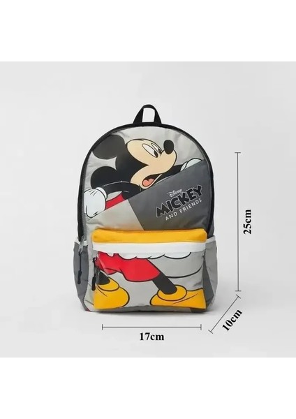 Disney Çizgi Film Mickey Yeni Çocuk Moda Sırt Çantası Kızlar Okul Çantası Gündelik Karikatür Erkek ve Kadın Sevimli Moda Sırt Çantası Renk: Mickey 4/boyut: 25X18X10CM (Yurt Dışından)