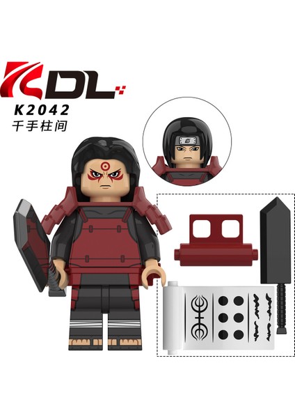 Naruto Yapı Taşları Minifigure Küçük Parçacık Takılabilir Bebek Oyuncak Çantası (Yurt Dışından)